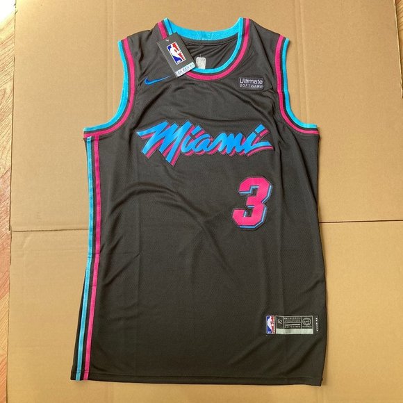 dwyane wade black city jersey